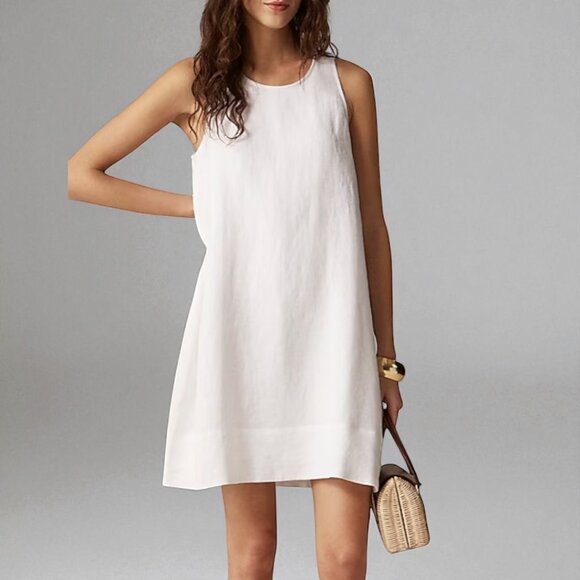 J. Crew Dresses & Skirts - J. Crew Maxine button-back dress in linen Size Small